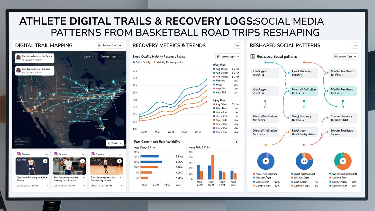 Recovery log analysis linking basketball travel data to football and tennis performance metrics