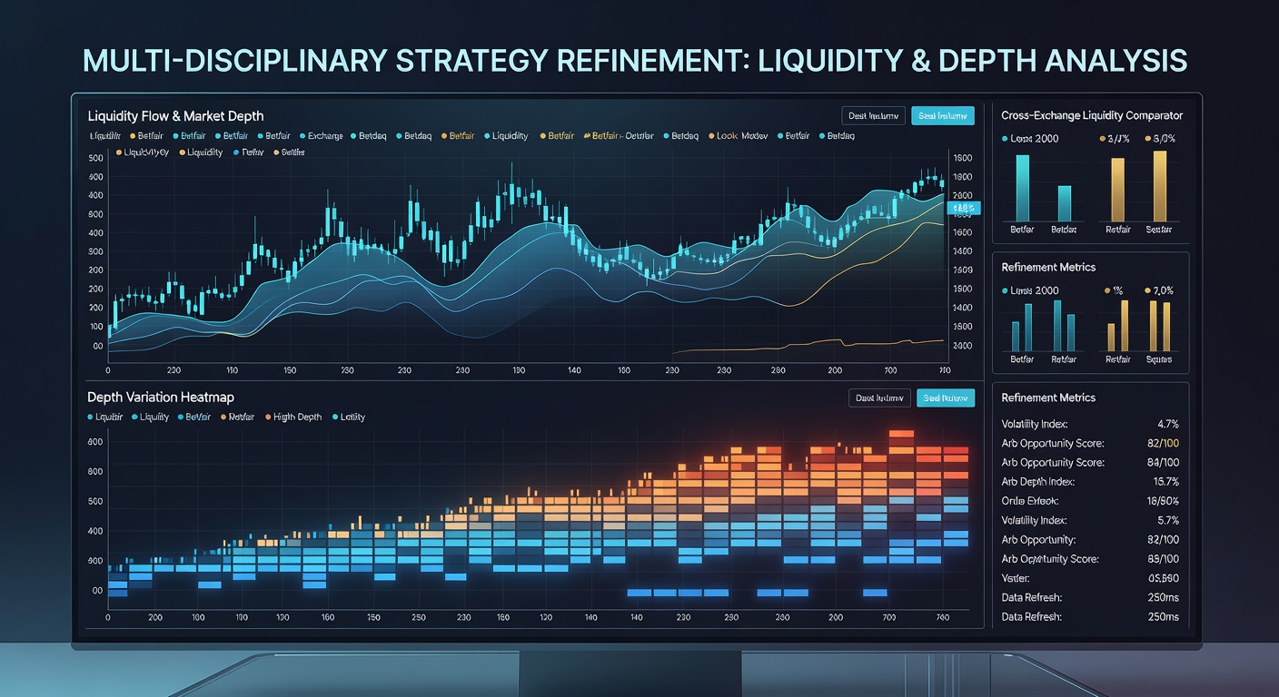 Order book heatmaps illustrating depth variations and liquidity clusters spanning football, tennis, and basketball exchange markets