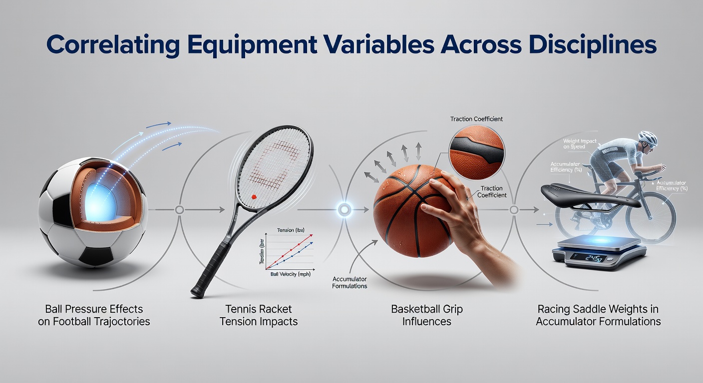 Equipment variables in football, tennis, basketball, and horse racing influencing accumulator betting strategies