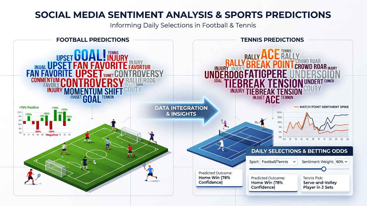 Sentiment trends visualized across football, tennis, basketball and horse racing data